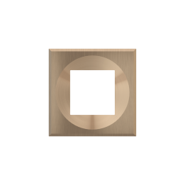 Ekinex накладка ERA 45x45 mm латунь металл EK-DEA-P-GWB