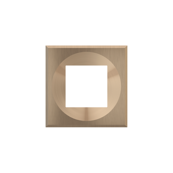 Ekinex plāksne ERA 45x45 mm misiņš metāls EK-DEA-P-GWB