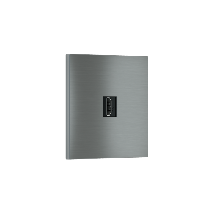 Square magnetic plate for keystone system Proxima series Metal Quantum Carbon