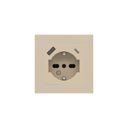 Ekinex накладка Form/Flank/NF 80x80 mm бежевый Fenix NTM EK-PQG-FBL