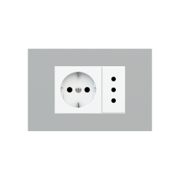 Ekinex plāksne Form/Flank/NF 80x121 mm pelēks Fenix NTM EK-PRG-FGE