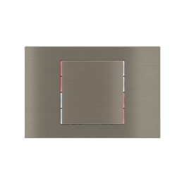Ekinex накладка 71 60x60 mm никель металл EK-T1Q-GBR