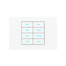 Rectangular Plate Deep (FF/71/20Venti) (87x128) 1 window (45x68) White Plastic