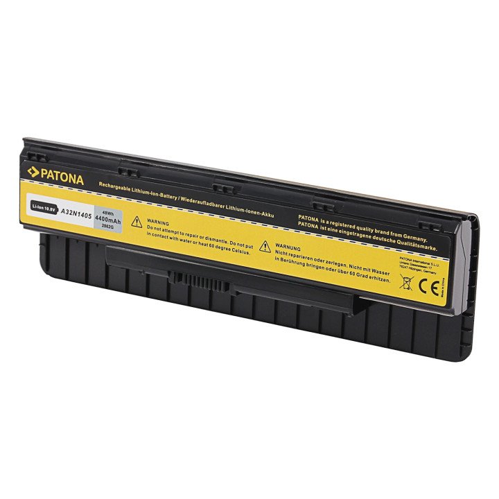 Patona PT2862 Laptop Battery for Asus G551/GL771 4400mAh 10.8V Li-ion A32N1405
