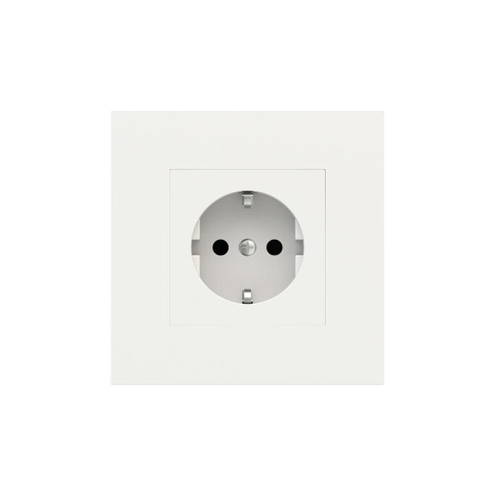 Ekinex накладка 20venti 98x98 mm White Malè Fenix NTM EK-SQG-FBM