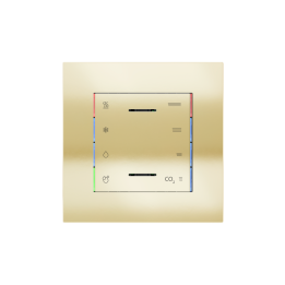 Ekinex plāksne 71 60x60 mm Champagne metāls EK-T1Q-CHA-ET2