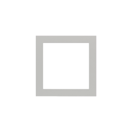 Ekinex накладка Form/Flank/NF 80x80 mm серебро пластик EK-PQS-GAG