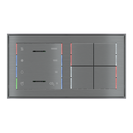 Ekinex plāksne 71 30x30 mm titāns metāls EK-T4Q-GBS