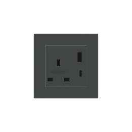 Ekinex розетка 55x55 mm серый Fenix NTM EK-PSC-UK-USB-FGB