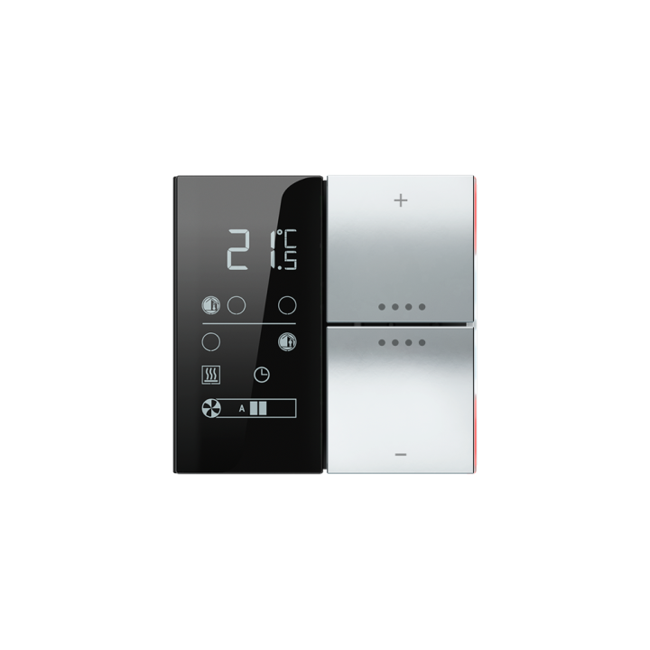 Ekinex plāksne Form/Flank/NF 40x40 mm hroms metāls EK-TQQ-CRO