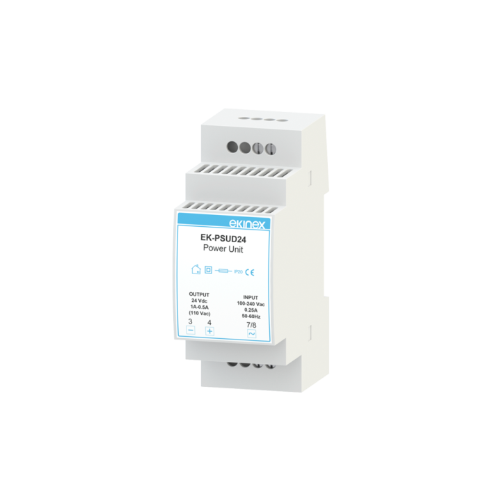 Ekinex Power supplies (AC/DC, DIN) EK-PSUD24