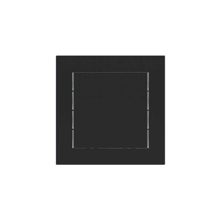 kit 1 rocker 71 serie Square with symbols (60X60) Fenix NTM Black Ingo
