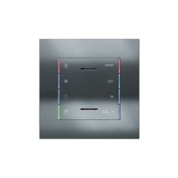Ekinex накладка 71 60x60 mm черный металл EK-T1Q-CBM-ET2
