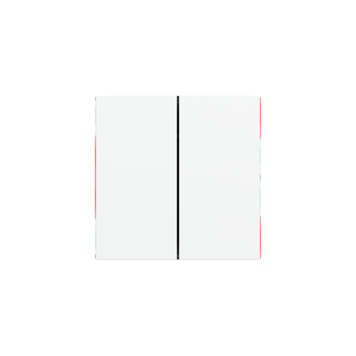 Ekinex plāksne Form/Flank/NF 40x80 mm Pure white plastmasa EK-TRV-GAR