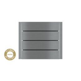 Ekinex plāksne Form/Flank/NF 80x20 mm titāns metāls EK-TRO-GBS