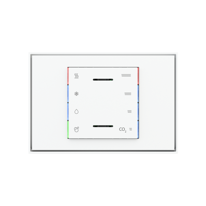Square Frame FF Form (86X86) Pure white Plastic