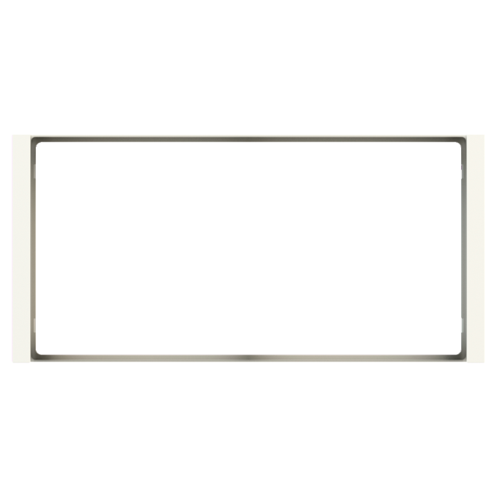 Ekinex plāksne FF 80x165 mm balts plastmasa EK-FL2-GAA
