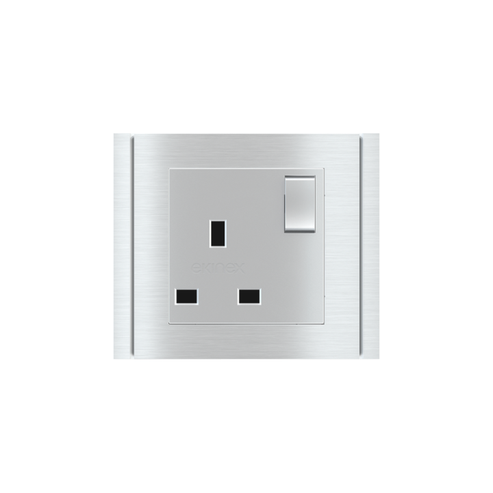 Ekinex накладка 55x55 mm металл EK-PSC-UK-GBQ