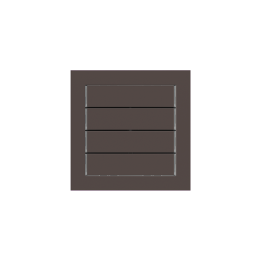 Ekinex накладка 71 60x15 mm Cocoa Orinoco Fenix NTM EK-T4R-FCC-