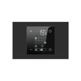 Ekinex накладка Form/Flank/NF 80x121 mm Black Ingo Fenix NTM EK-PRS-FNI