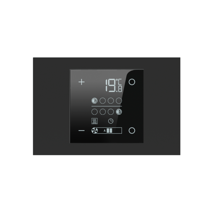 Ekinex plāksne Form/Flank/NF 80x121 mm Black Ingo Fenix NTM EK-PRS-FNI