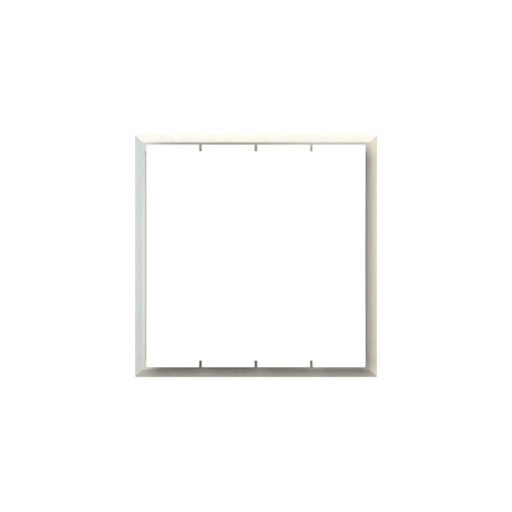 Square Slim frame ERA series Metal Steel Brushed