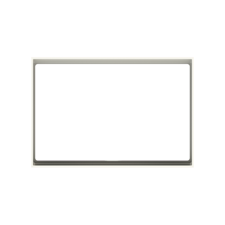 Ekinex plāksne FF 86x126 mm balts plastmasa EK-FOR-GAA