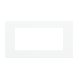 Ekinex накладка Proxima 112x52 mm Pure white металл EK-P2A-R-LAR