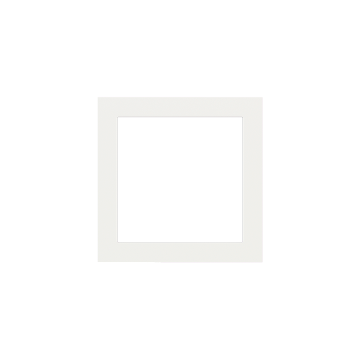 Ekinex накладка Form/Flank/NF 80x80 mm White Malè Fenix NTM EK-PQS-FBM