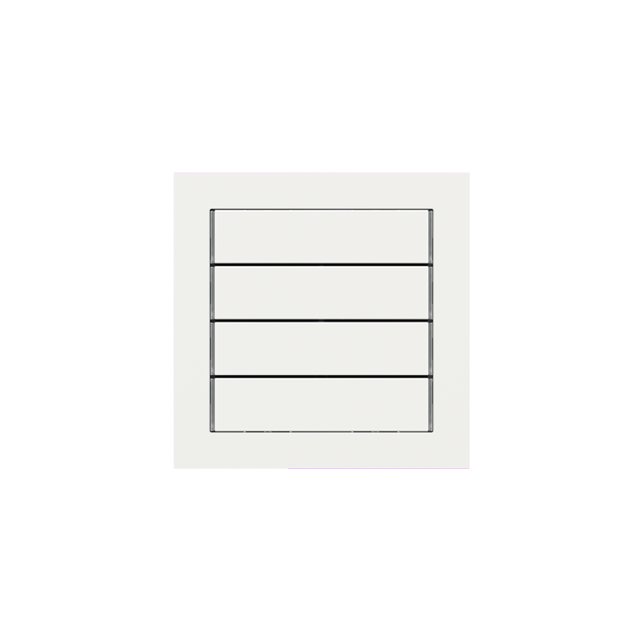 Ekinex plāksne 71 60x15 mm White Malè Fenix NTM EK-T4R-FBM-