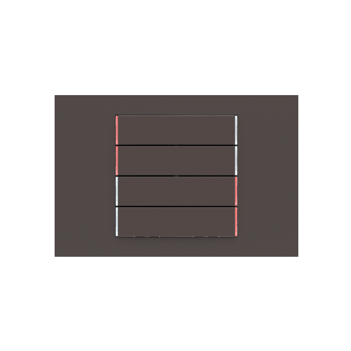 Ekinex plāksne 71 60x15 mm Cocoa Orinoco Fenix NTM EK-T4R-FCC