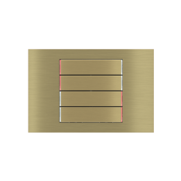 Ekinex накладка 71 60x15 mm латунь металл EK-T4R-GBB
