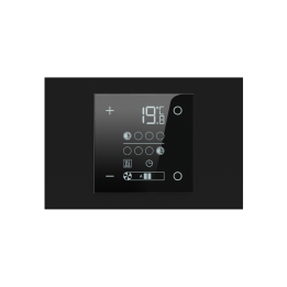 Ekinex накладка Form/Flank/NF 80x121 mm черный пластик EK-PRS-GAE
