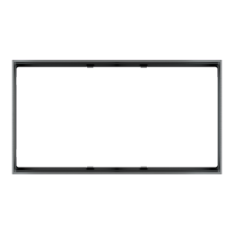 Ekinex накладка FF 86x157 mm титан металл EK-FO2-GBS
