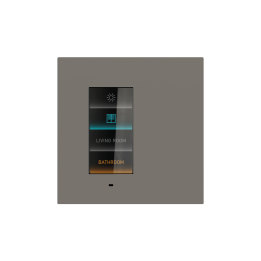 Signum square plate Surface Fenix NTM Grey London
