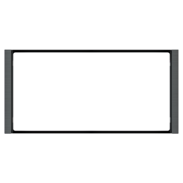 Ekinex накладка FF 80x165 mm металл EK-FL2-GBU