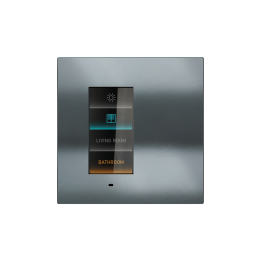 Signum square plate Surface Metal HT Black metal