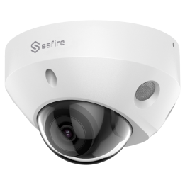 SAFIRE SF-IPD811WA-8U-AI2 8MP IP67 kupola kamera ar PoE, Wi-Fi, AI analītiku, 30m IR, 2,8mm objektīvu, microSD līdz 256GB