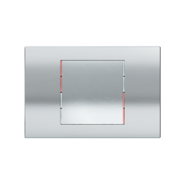 Ekinex накладка 71 60x60 mm металл EK-T1Q-CRO