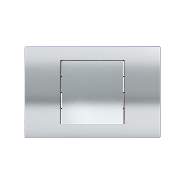 Ekinex накладка 71 60x60 mm металл EK-T1Q-CRO