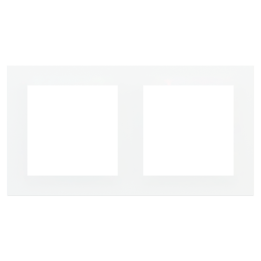 Ekinex накладка Form/Flank/NF 80x151 mm Pure white пластик EK-P2P-GAR