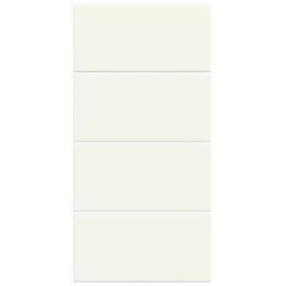 Kit 1 rocker 20Venti serie horizontal rectangular (30x15) with symbols White Plastic