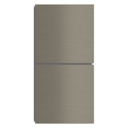 Ekinex plāksne FF 40x40 mm niķelis metāls EK-TQQ-GBR-EF2