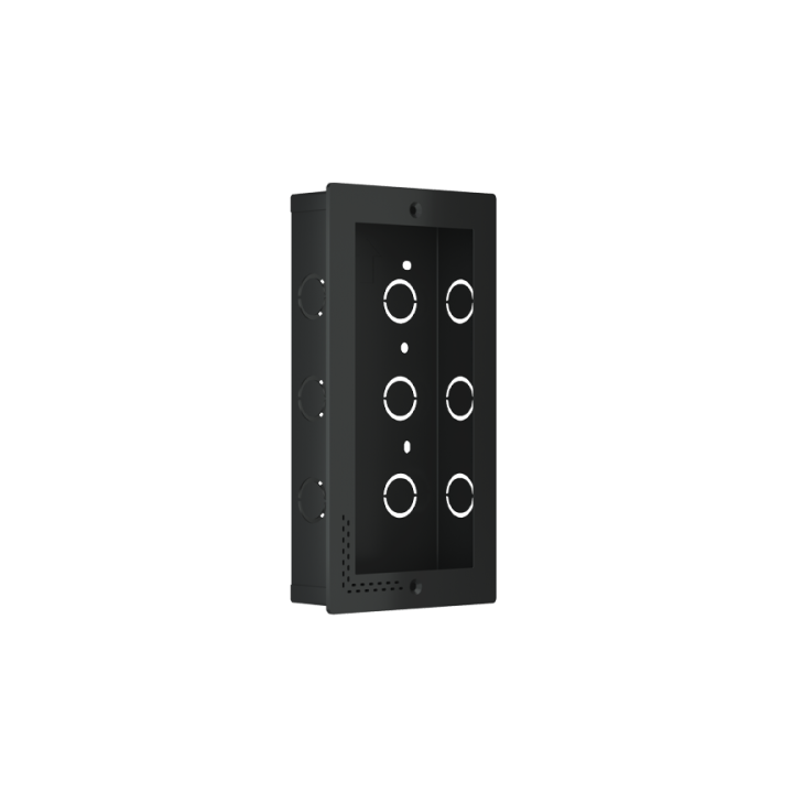 Ekinex plāksne 120x230 mm melns metāls EK-5FR-VI-BL