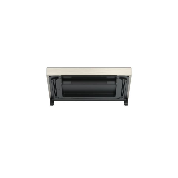 Square plate for Waterproof cover Metal Steel Brushed