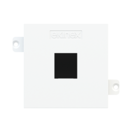 Cover for Keystone system version 1 connector - painted Pure white