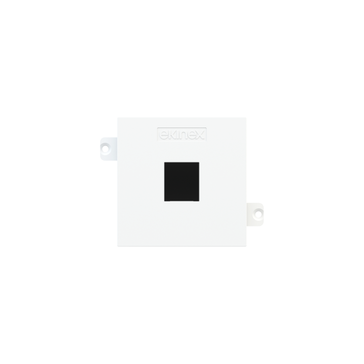 Cover for Keystone system version 1 connector - painted Pure white