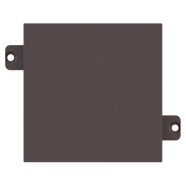 Ekinex plāksne 55x55 mm Cocoa Orinoco Fenix NTM EK-A55-FCC