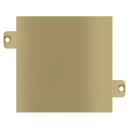 Ekinex накладка 55x55 mm латунь металл EK-A55-GBB