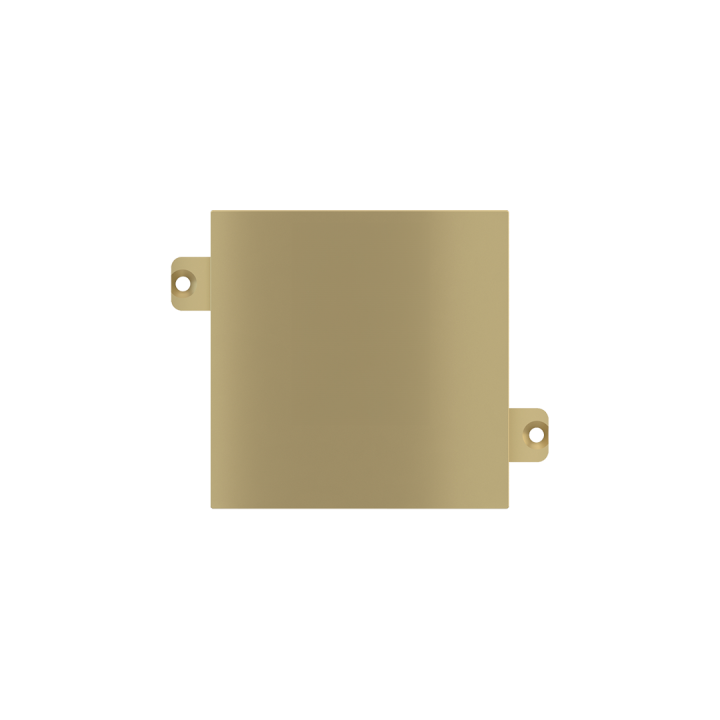 Square hole cover (55x55) Metal Brass